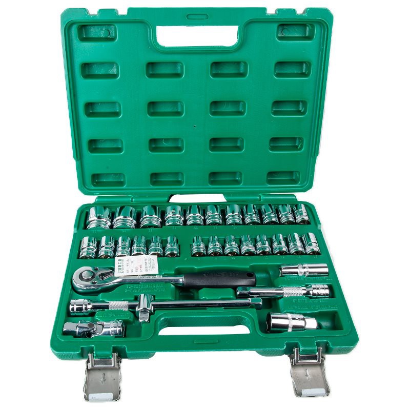 32 piezas Metric Mirror 6PT Socket Sets