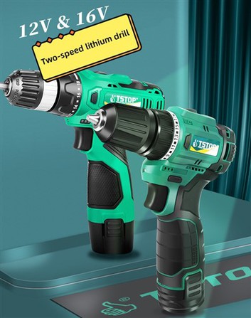 Tesla elektrisk handborr Elektrisk skruvmejsel Litium elektrisk borrmaskin Professionell uppladdningsbar liten handborr Handpistolborr Vrid multifunktionell hushåll